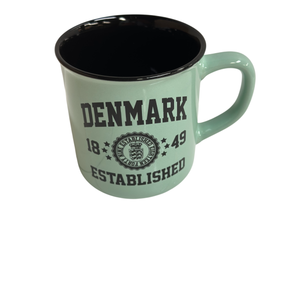 Mug DK EST. Lightgreen/Black