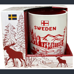 Mugs SE Countryside White/Red