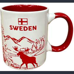 Mugs SE Countryside White/Red