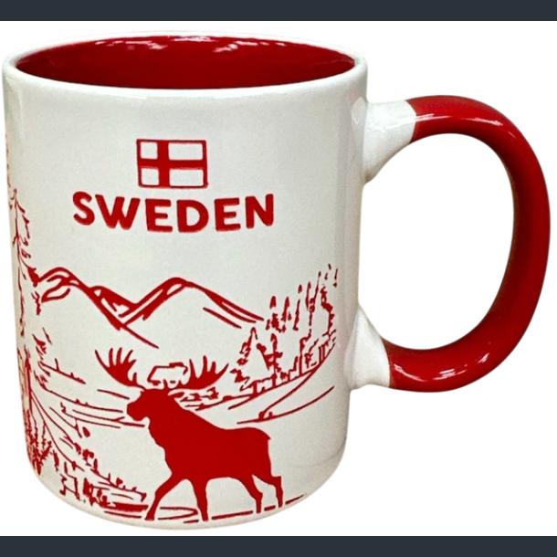 Mugs SE Countryside White/Red