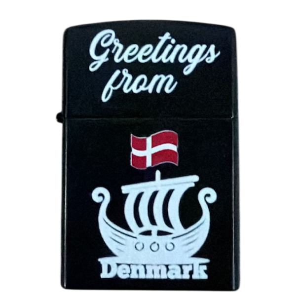 Lighter Zippo Storm Vikingship Black DK