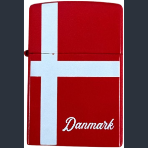 Lighter DK Zippo Storm Flag Red/White