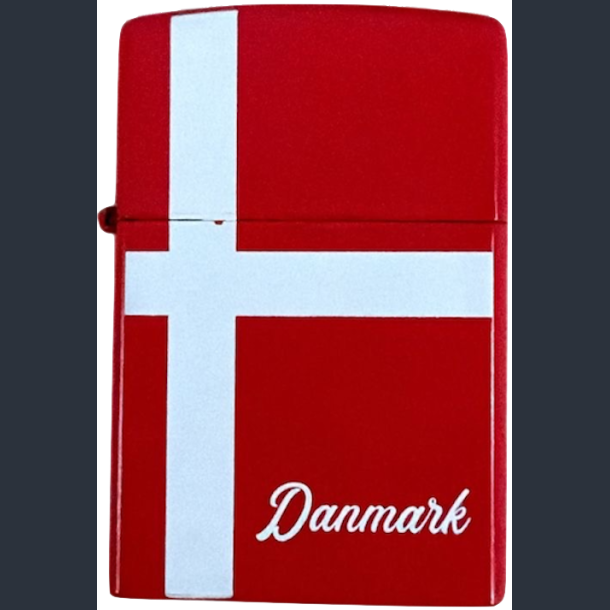 Lighter DK Zippo Storm Flag Red/White