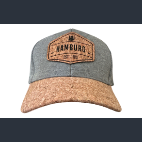 Cap HAM Kork Light Grey