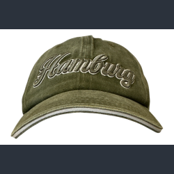 Cap HAM Classic Denim Olive White