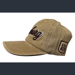 Cap HAM Classic Denim Khaki Coffee