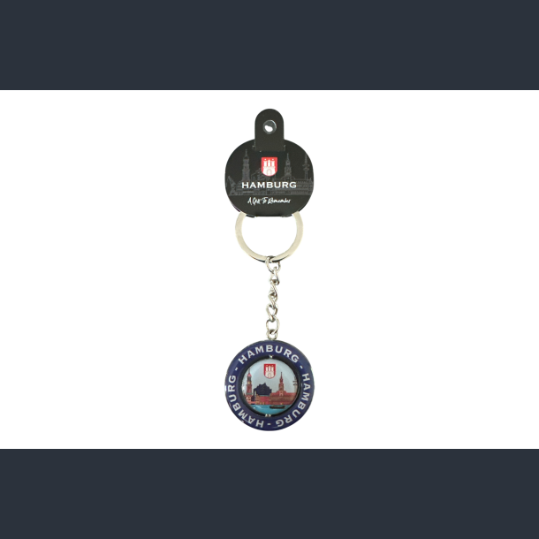 Keychain HAM Twister Blue
