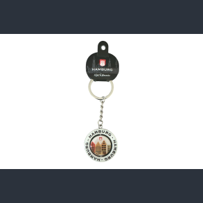 Keychain HAM Twister Houses White