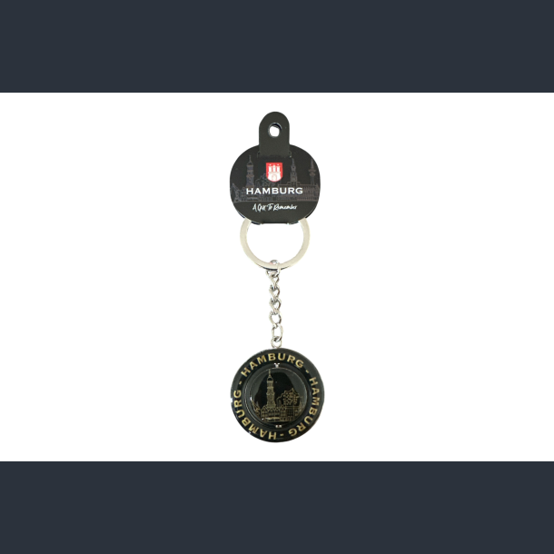 Keychain HAM Twister Gold