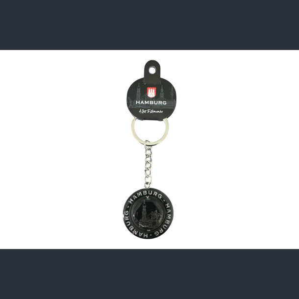 Keychain HAM Twister Silver