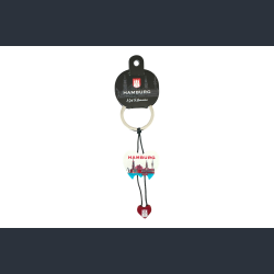Keychain HAM Heart Pink