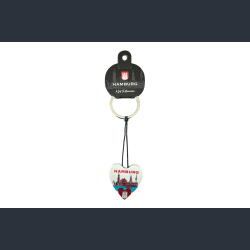Keychain HAM Heart Pink