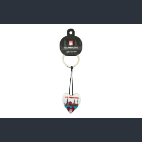 Keychain HAM Heart Pink