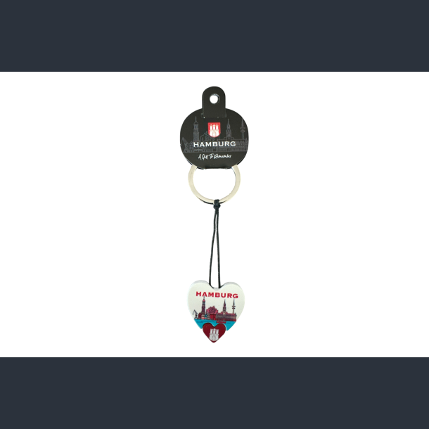 Keychain HAM Heart Pink