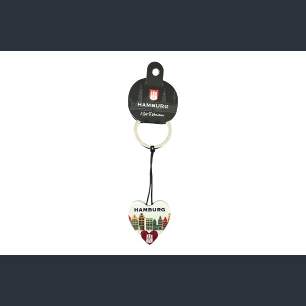 Keychain HAM Heart Houses