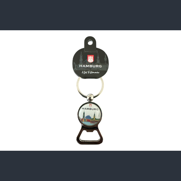 Keychain HAM Round Opener Multi Colors