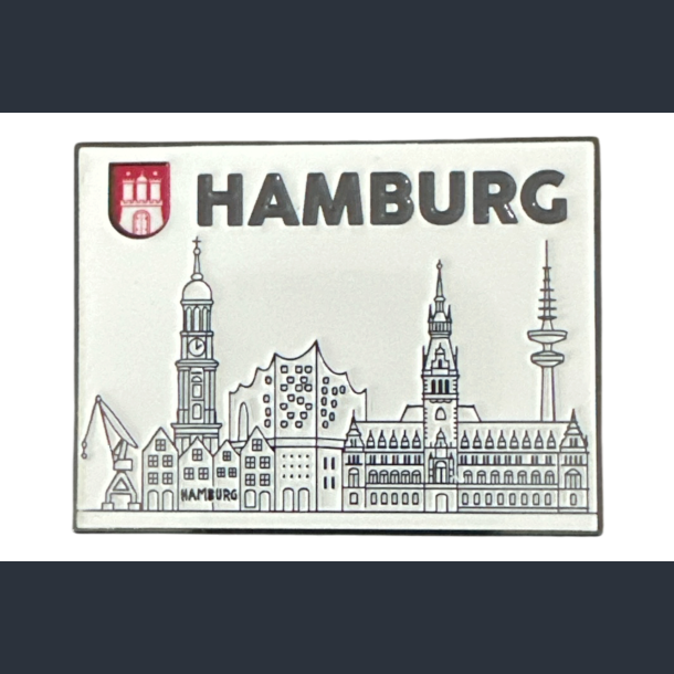Magnet HAM Metal White Black