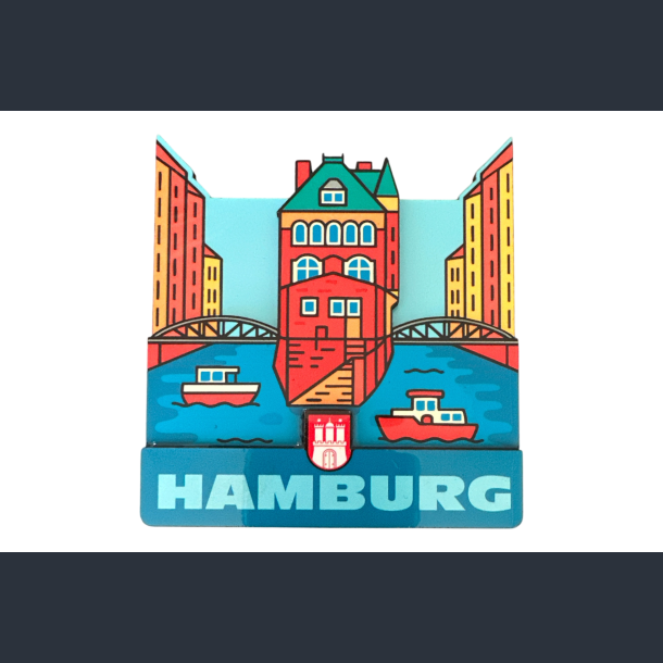 Magnet HAM Bridge MDF Shiny 3D