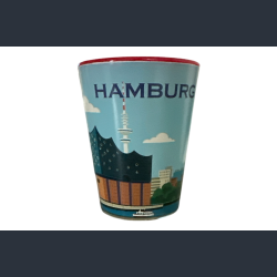 Shotglas HAM Skyline 6cm
