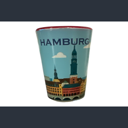 Shotglas HAM Skyline 6cm