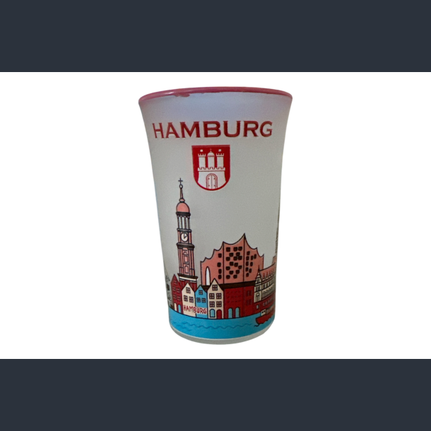 Shotglas HAM City Houses Pink 7cm