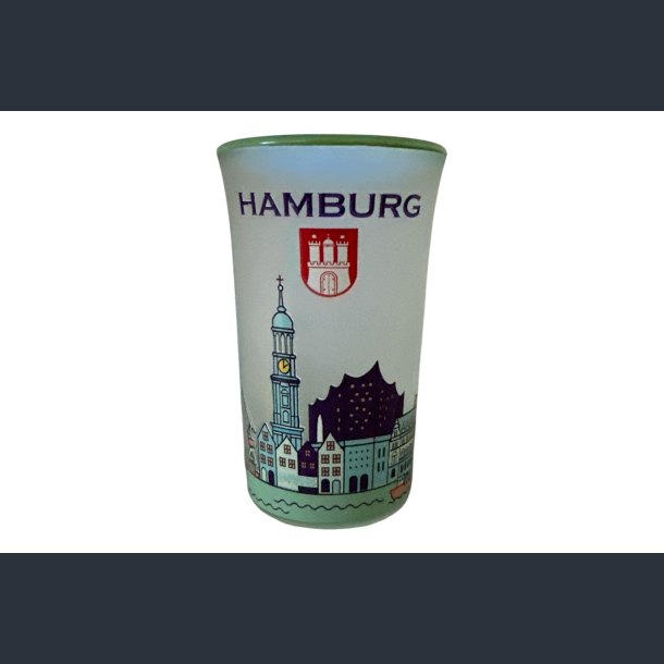 Shotglas HAM City Houses Green 7cm