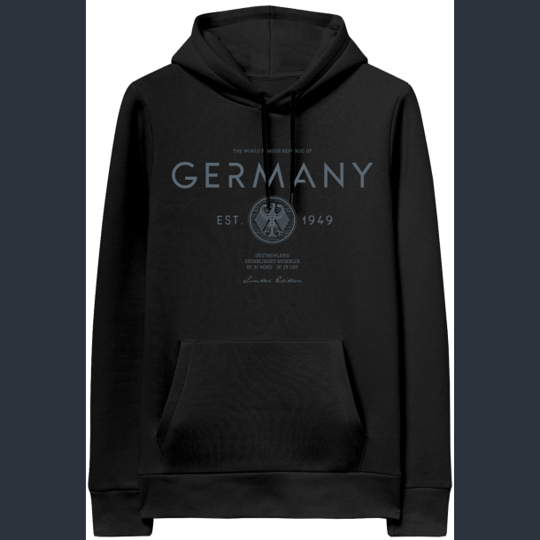 FOX Hoodie ADULT City Seal Black Grey GER