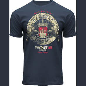 FOX T-shirts ADULT Vintage Rock Blue Dusk HAM