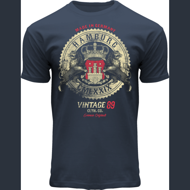 FOX T-shirts ADULT Vintage Rock Blue Dusk HAM
