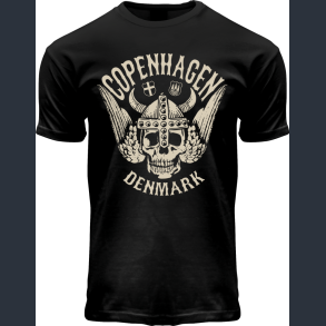 FOX T-Shirt Black Viking Skull CPH