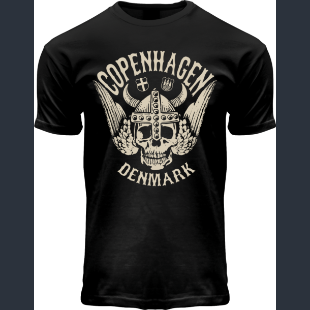 FOX T-Shirt Black Viking Skull CPH