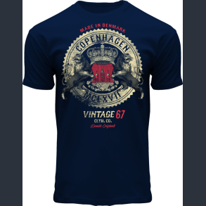 FOX T-Shirt Blue Dusk Vintage Rock CPH