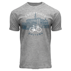FOX T-Shirt Heather Grey Bike Front CPH