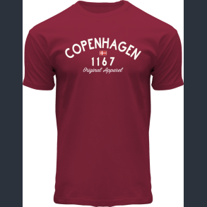 FOX T-Shirt Burgundy Brassfield CPH