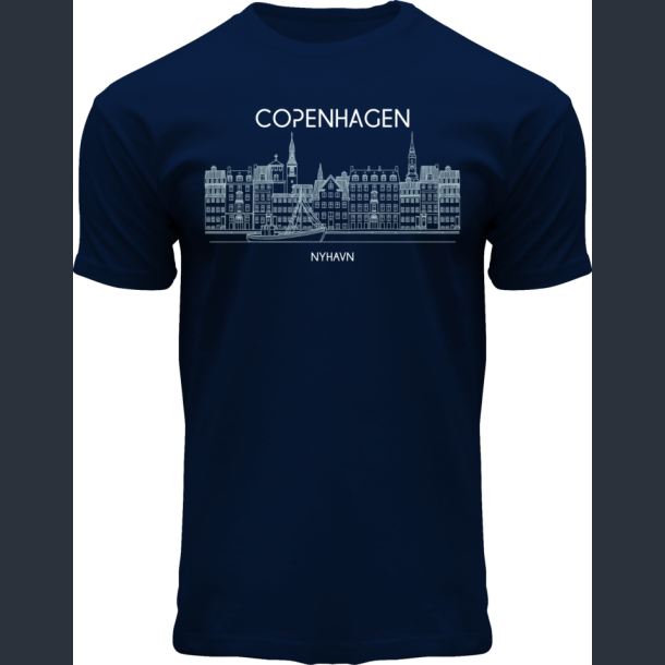 FOX T-Shirt Navy Skyfront CPH