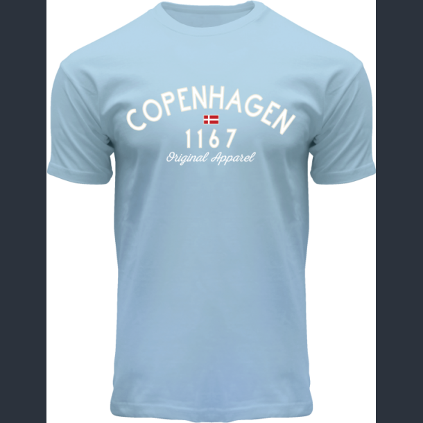 FOX T-Shirt Sky Blue Brassfield CPH