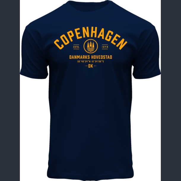 FOX T-Shirt Navy DK CPH