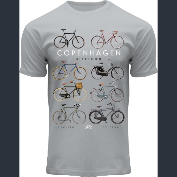 FOX T-Shirt Light Grey 8 Bikes CPH