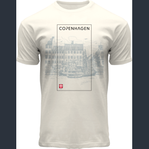 FOX T-Shirt Off White Pen Sketch CPH