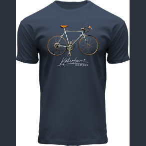 FOX T-Shirt Blue Dusk Signature Bike KBH