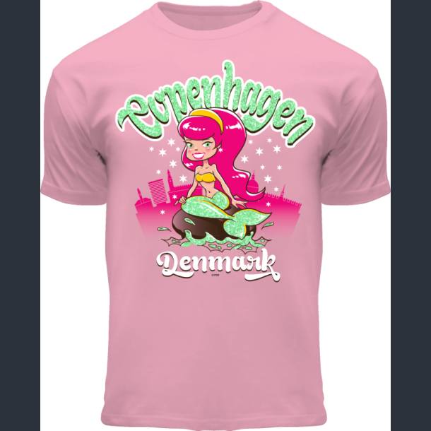 FOX Kids T-shirt Light Fuchsia Mermaid CPH