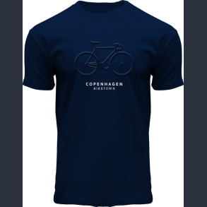 FOX CM T-shirt Biketown Embossed Navy CPH