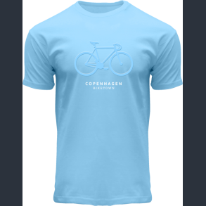 FOX CM T-shirt Biketown Embossed Sky Blue CPH