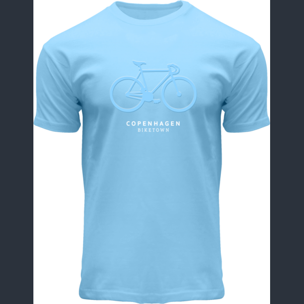 FOX CM T-shirt Biketown Embossed Sky Blue CPH