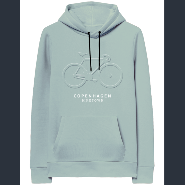 FOX Hoodie Sea Green New Biketown Embossed CPH