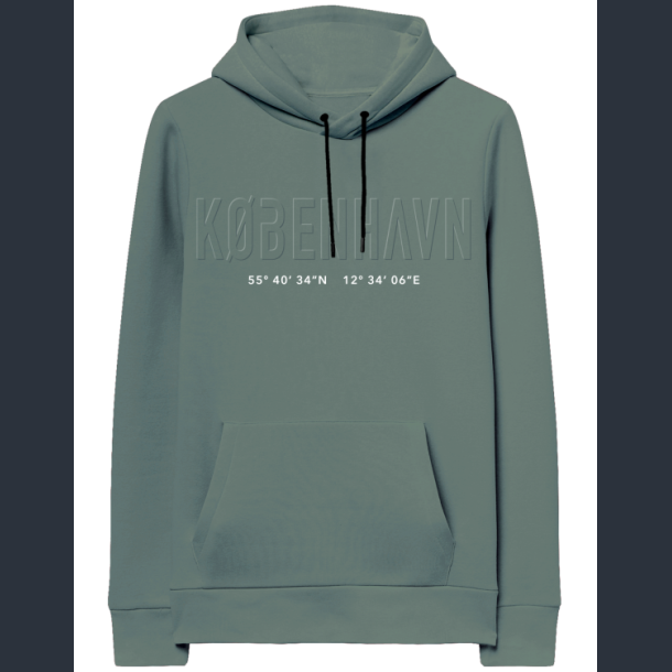 FOX Hoodie New Green Coordinates Embossed CPH